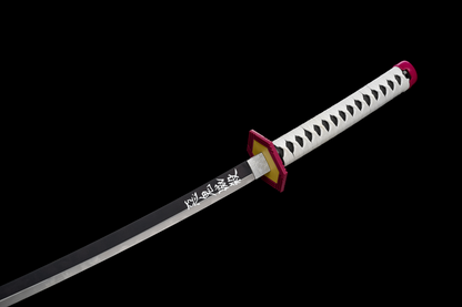 Giyu Tomioka Katana Black & White