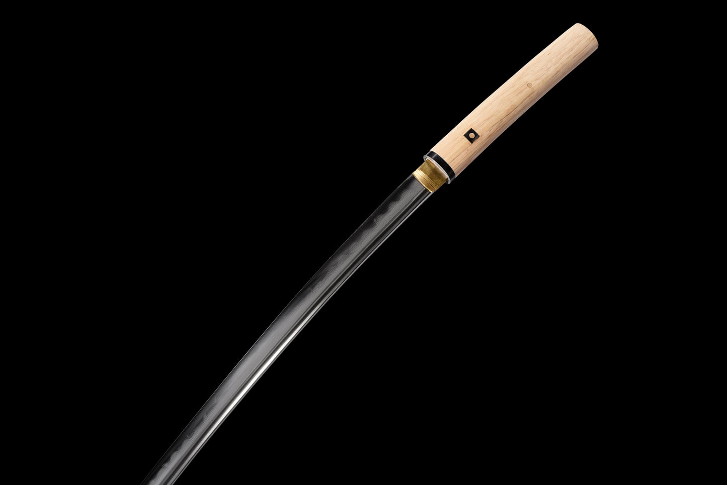 Damascus Shirasaya Katana