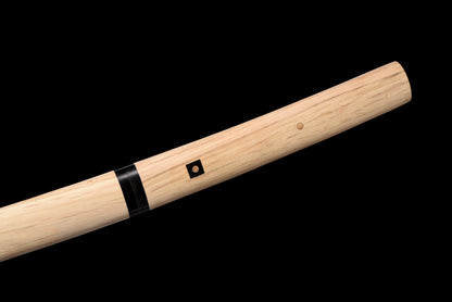 Damascus Shirasaya Katana